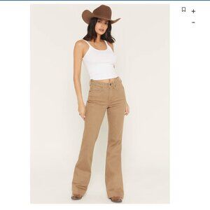 Wrangler Retro Women's Emersyn Bailey High Rise Trouser Stretch Denim 26 x 31